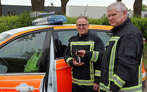 Wehrleitung Feuerwehr Wechsel Schumann Nogatz © Feuerwehr Meppen